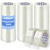 Oleitodh 16 Rolls Strapping Tape 2 Inch x 60 Yards