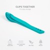 Lifeventure Ellipse Plastic Interlocking Cutlery Set For Camping, Travel &