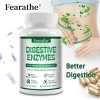 Digestive Enzymes Prebiotic & Probiotics Capsules for Gut Health, Immune