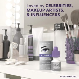 Eye Drops for Red Eyes, Redness Relief for Brighter Looking Eyes, Fast-Acting Formula, Long-Lasting Comfort, 0.08 Fl Oz (2.5 mL)