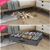 Onlyeasy Sturdy Under Bed Shoe Storage Solution Organizer For Closet