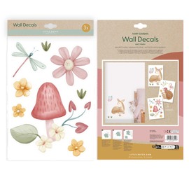Little Dutch Wall Sticker Set Fairy Garden A4 (3 Pieces) | 30 x 21 cm