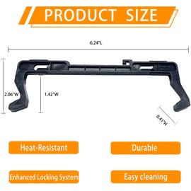 5304522796 Microwave Door Latch Replacement for Frigidaire, Westinghouse, Kenmore, Electrolux, Kelvinator, Sears, Gibson | Replaces AP6979662, 4977138, OEM20938991, PS12746282, EAP12746282