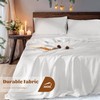 REDASW 100% Pure Linen Sheets Queen Sheet Set 4 pcs
