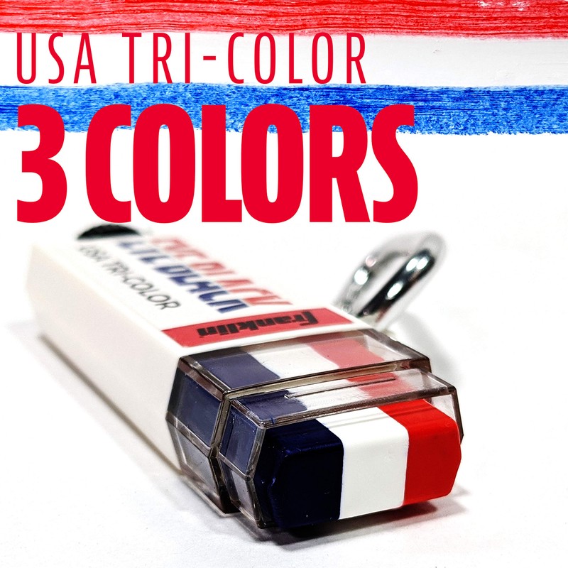 Franklin Sports Baseball Eye Black - Red, White + Blue