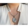 Noguez. Collar con Medalla de la Virgen de Guadalupe, Cadena