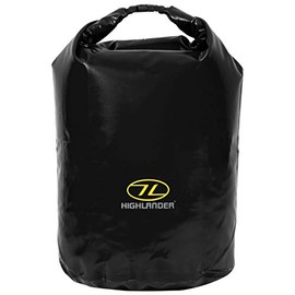 Waterproof PVC Bag 15L 29L - Black, Medium