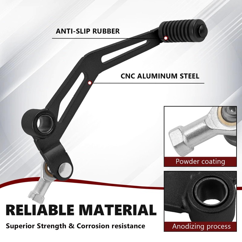 Gear Shift Lever for Ninja 400 2018-2023, Ninja 500 2024-2026,