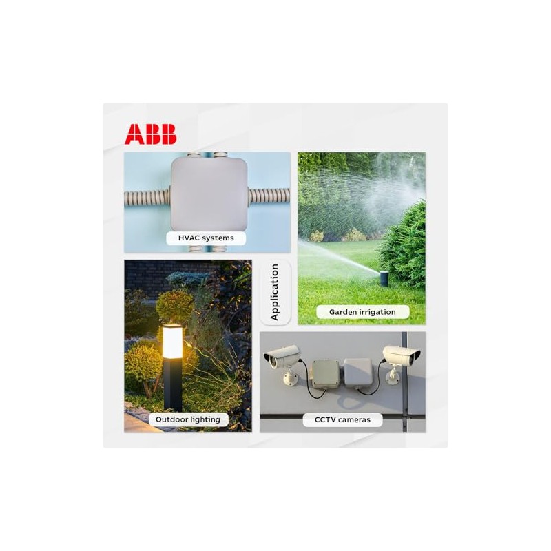ABB IP65 Junction Box • Fully Dust Sealed Enclosure •