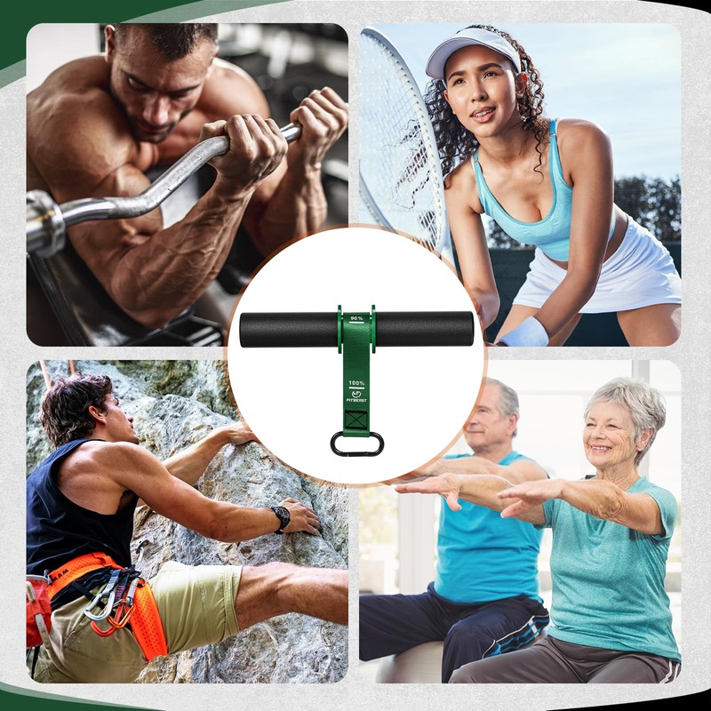 FitBeast Forearm Strengthener and Forearm Exerciser, Wrist Roller with Thicker