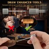 XIFEI 8-in-1 Desktop Cigar Lighter Kit, 4 Jet Flame Torch