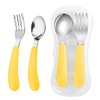 VANRA - Juego de 2 tenedor y cuchara para niños