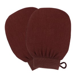 Beavorty Exfoliating Shower Gloves Bathing Gloves Set Body Scrubbers Dead Skin Removers Glove Spa Mitts