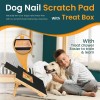 Mahar Traders Dog Nail Paw Scratch Pad File Trimmer Board