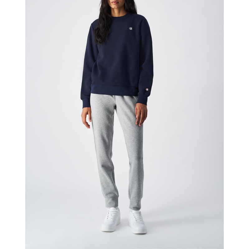 Champion Women's Legacy Basics W-Light Powerblend Fleece Crew Neck Sweatshirt,