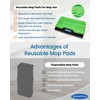 RuannoClean Replacement Mop Pads Compatible with Shark Vac Mop VM252