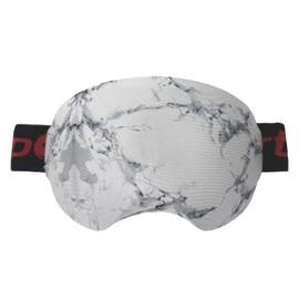KOSTOO Lycra Protective Goggle Cover, Ski Goggle Cover Sleeve, Keep Your Lenses Clean and Scratch, Gifts for Ski Lovers (White)