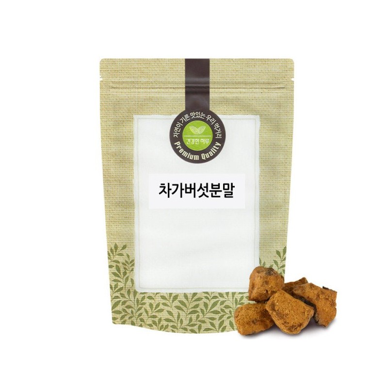 차가버섯 분말 가루 250g 러시아산 Chaga Mushroom Powder 250g Russian