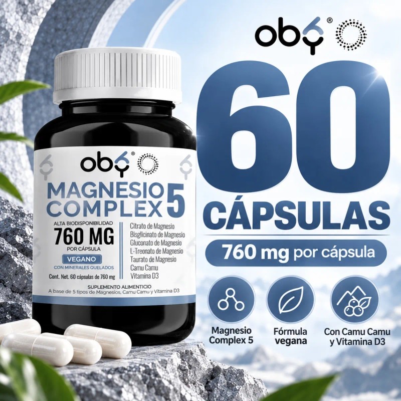 Magnesio Complex 5 Gluconato De Magnesio