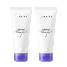 SKIN & LAB Barrier Dam, Mild Cleanser, 5.1 fl oz (150 ml), Facial Cleanser, Set of 2