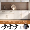 Pack of 14 Kitchen Pedestal Mounting Clips, Skirting Board Clips