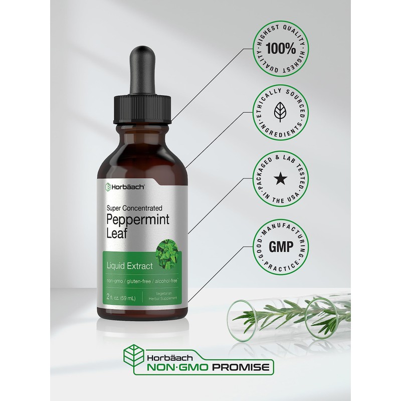 Horb?ach Horb?ach Peppermint Leaf Extract Liquid | 2 Fl Oz