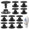 10 Pcs Croc Rivets, Croc Replacement Rivets, 16mm*14mm*10mm, Plastic Material,