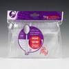 Maryland Clear Tiny Tasters Mini Spoons - 3.75" (Pack of