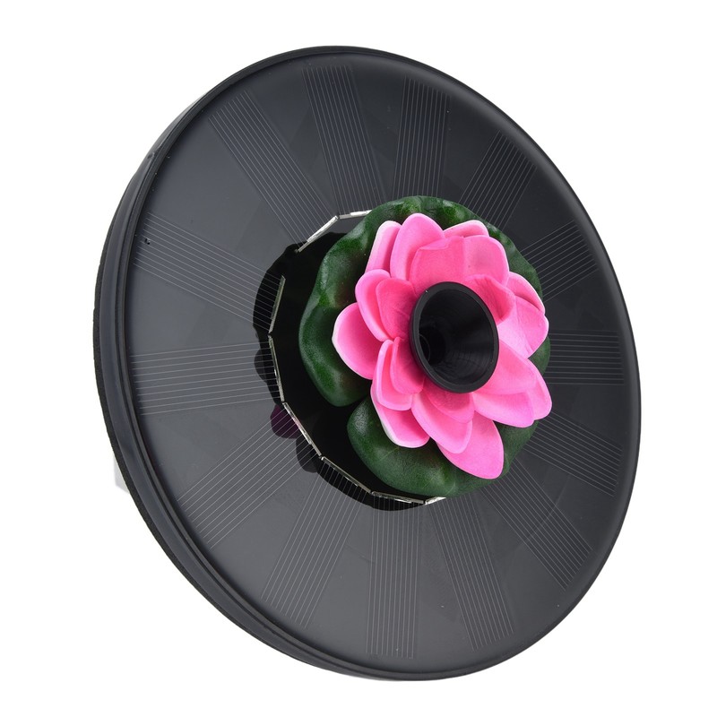 Lotus Solar Fountain Water Pump Floating Mini Solar Powered Water