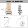Herbst Pack of 6 Letterbox Lock 20 mm with 4