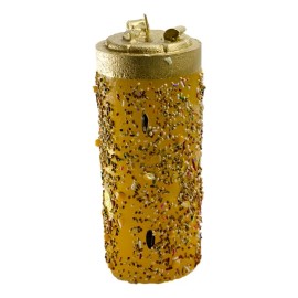 CEB Velón Dorado Ritualizado Cuerno De La Abundancia