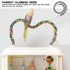 QERUTK 80cm L Parrot Cotton Rope, Parrot Perches, Parrot Stand,