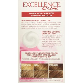 L'Oreal Excellence Creme, Light Brown [6] 1 Each (Pack of 6)