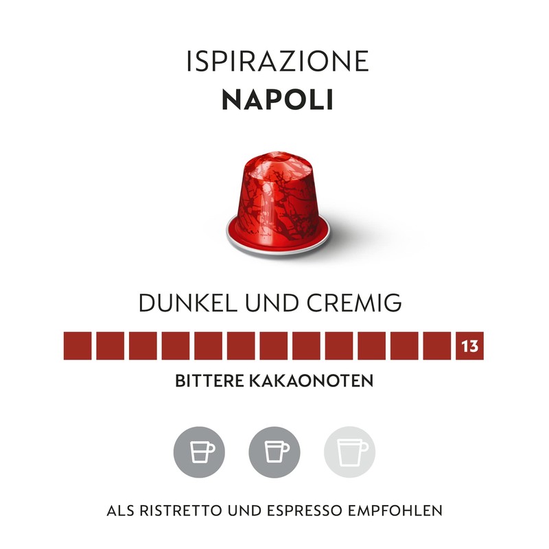 30 X Ispirazione Napoli Nespresso Coffee Capsules
