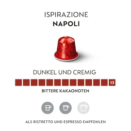 30 X Ispirazione Napoli Nespresso Coffee Capsules