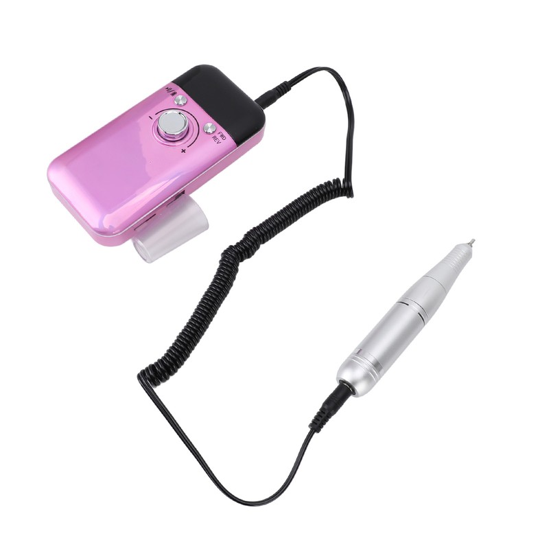 Electric Nail Drill Machine 0‑45000rpm Nail Polisher Rechargeable Nail Remover