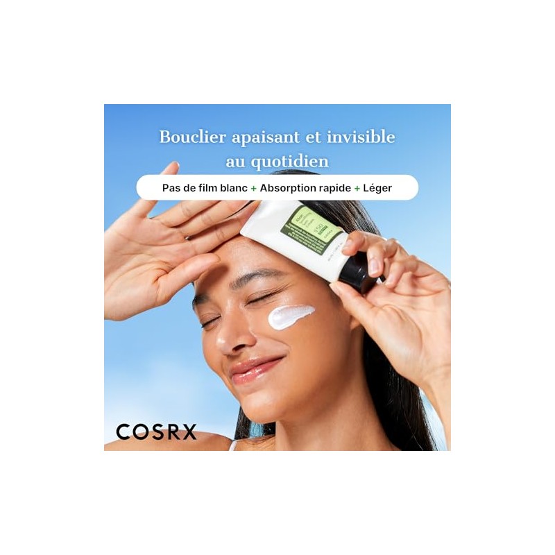COSRX - Crema solar calmante con aloe SPF50 PA+++, 50