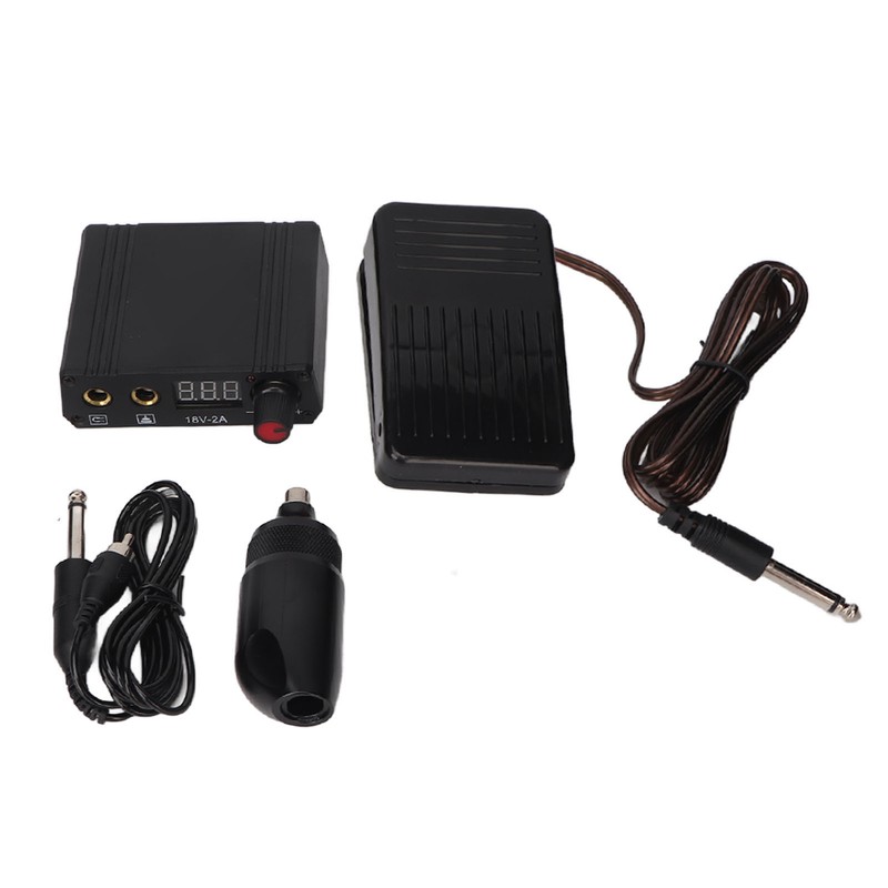 Tattoo Pen Kit LCD Display Dual Mode RAC Connector Rotary