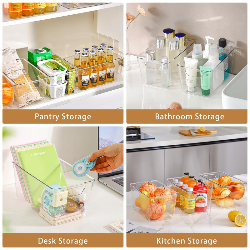 12 Pack Middle Organizers and Storage, Pantry Organization and Storage