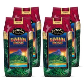 Gold Coffee Kanaloa Blend 1lb Medium Roast Ground Coffee (Pack of 4)
