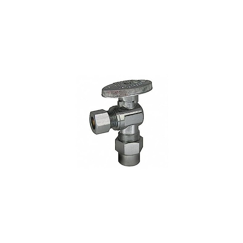 Kissler & Co. 88-9230 Angle Valve with 1/4 Turn, 1/2"