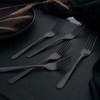 Unokit 24-Piece Stainless Steel Dinner Forks Silverware - 8 Inch