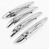 S SIZVER Triple Chrome Plated Door Handle Covers Compatible with