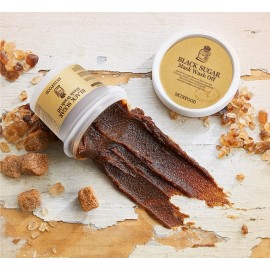 SKINFOOD Black Sugar Mask Wash Off 100g Exfoliating for Smooth, Glowing Skin USA