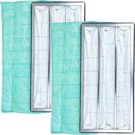 SIPIDEAUT 24x12x12 MERV 14 Inner Synthetic Pocket Air Filter Compatible with JET AFS-1000B,JET AFS-1000C, JDS Air-Tech 750-ER,JDS Air-Tech HP, JDS Air-Tech 350, Powermatic PM1200,Replacement 708733