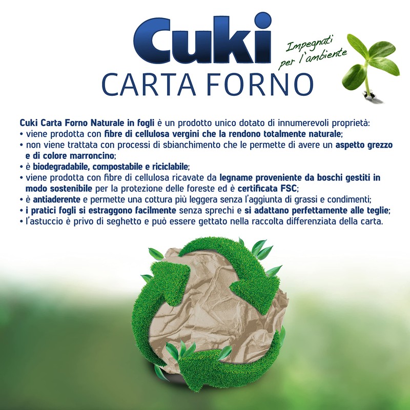 Cuki Natural Paper Oven 33 x 38 cm - 6