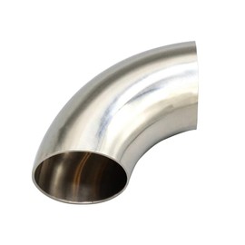 46 mm Stainless Steel Elbow 90 Degree 45 mm Exhaust Elbow Pipe Elbow Pipe Elbow Pipe Elbow Bending Pipe SS304 90° Mandrel Bending Pipe (90 Degree, 1.75 Inches)