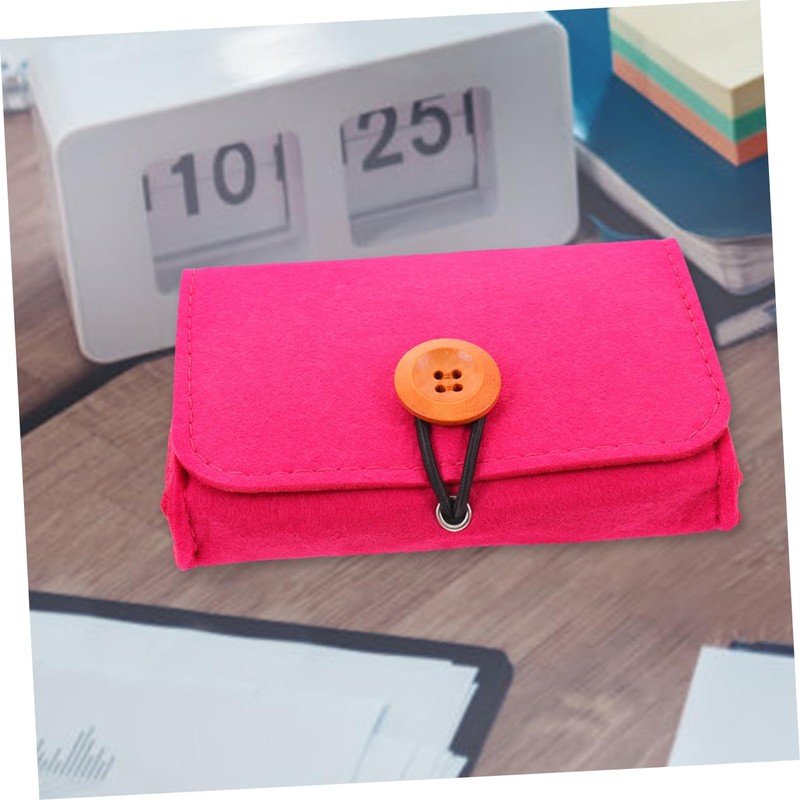 OATIPHO 2pcs Essential Oil Storage Pouches Portable Travel Bags for