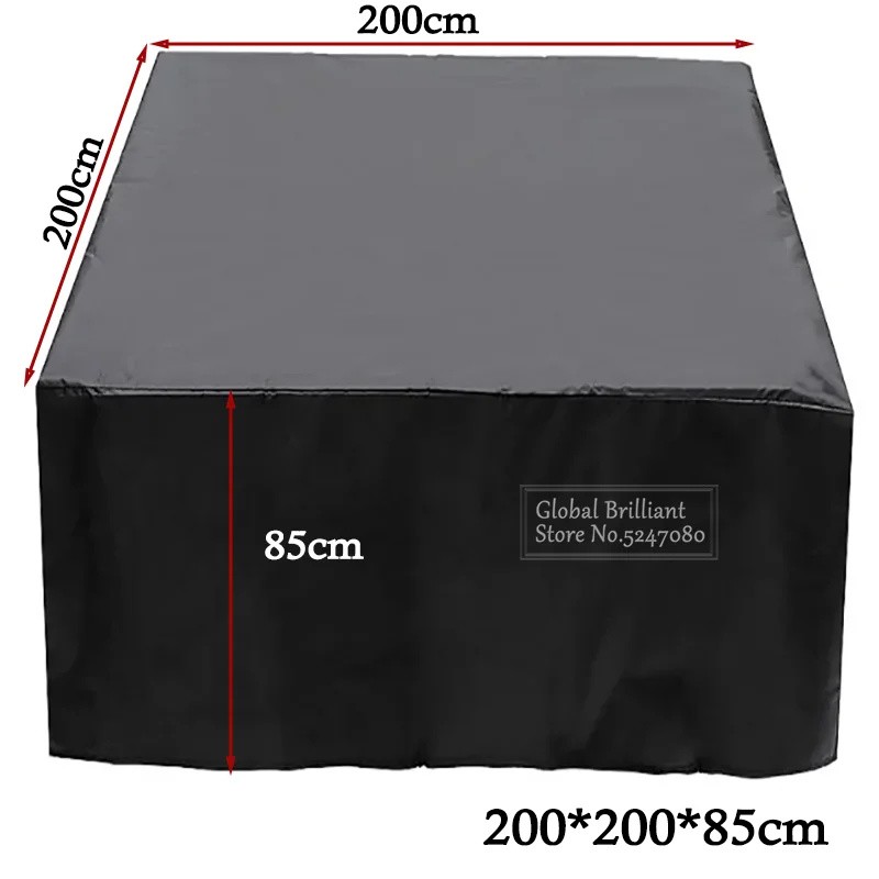 210D Oxford Square Hot Tub Cover, 78.7 x 78.7 x