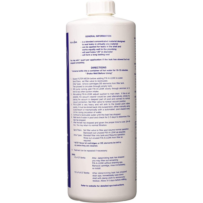 Marlig Industries Fix A Leak Pool Leak Sealer - 32